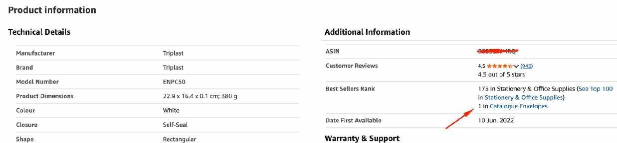 Amazon UK — #1 Best Seller, Industrial Shrink Wrap
